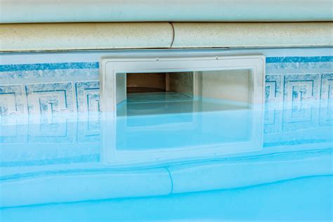 swimming pool skimmer.